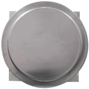 24 inch Roof Vent with Curb Mount Flange | Aura Gravity Vent AV-24-C6-CMF - Top